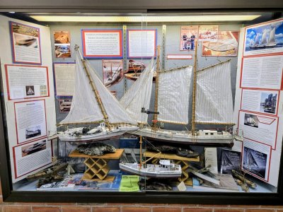 Library window Evolution of wooden boats Oct. 26.jpg