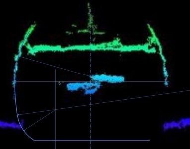 Hull design vs sonar scan.jpg Hull design vs sonar scan.jpg