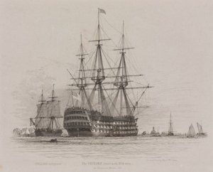 HMS_Victory_in_Portsmouth_Harbour_with_a_coal_ship_alongside,_1828.jpg