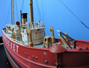 Forums / General Build Logs / NANTUCKET LIGHT SHIP by Lindberg 1:95 - Model  Ship Builder