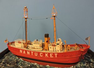 Nantucket Light Boat -- Plastic Model Sailing Ship Kit -- 1/95 Scale --  #70860 pictures by Dshannon1863 ( Elkton MD )