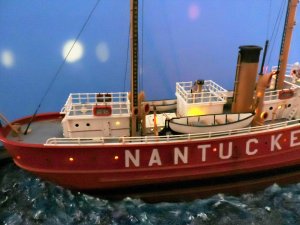 Lindberg U.S. Coast Guard Nantucket Lightship Scale Model Kit - SEE NOTES