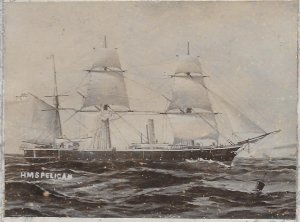 HMS_Pelican_launched_26_April_1877.jpg