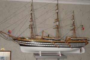 Amerigo Vespucci Boat Model Building Kit